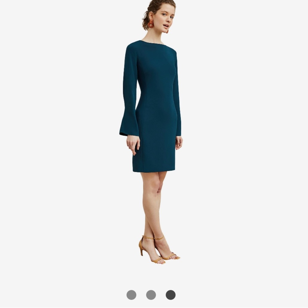 MM Lafleur Regina Dress - Deep Blue - Picture 2 of 6